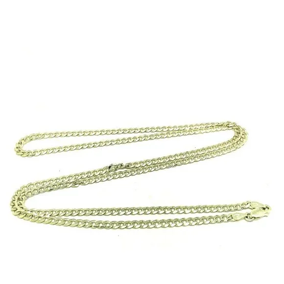 Sterling Silver Cuban Necklace 30'' inches Long Mens Women's Jewelry 18.…